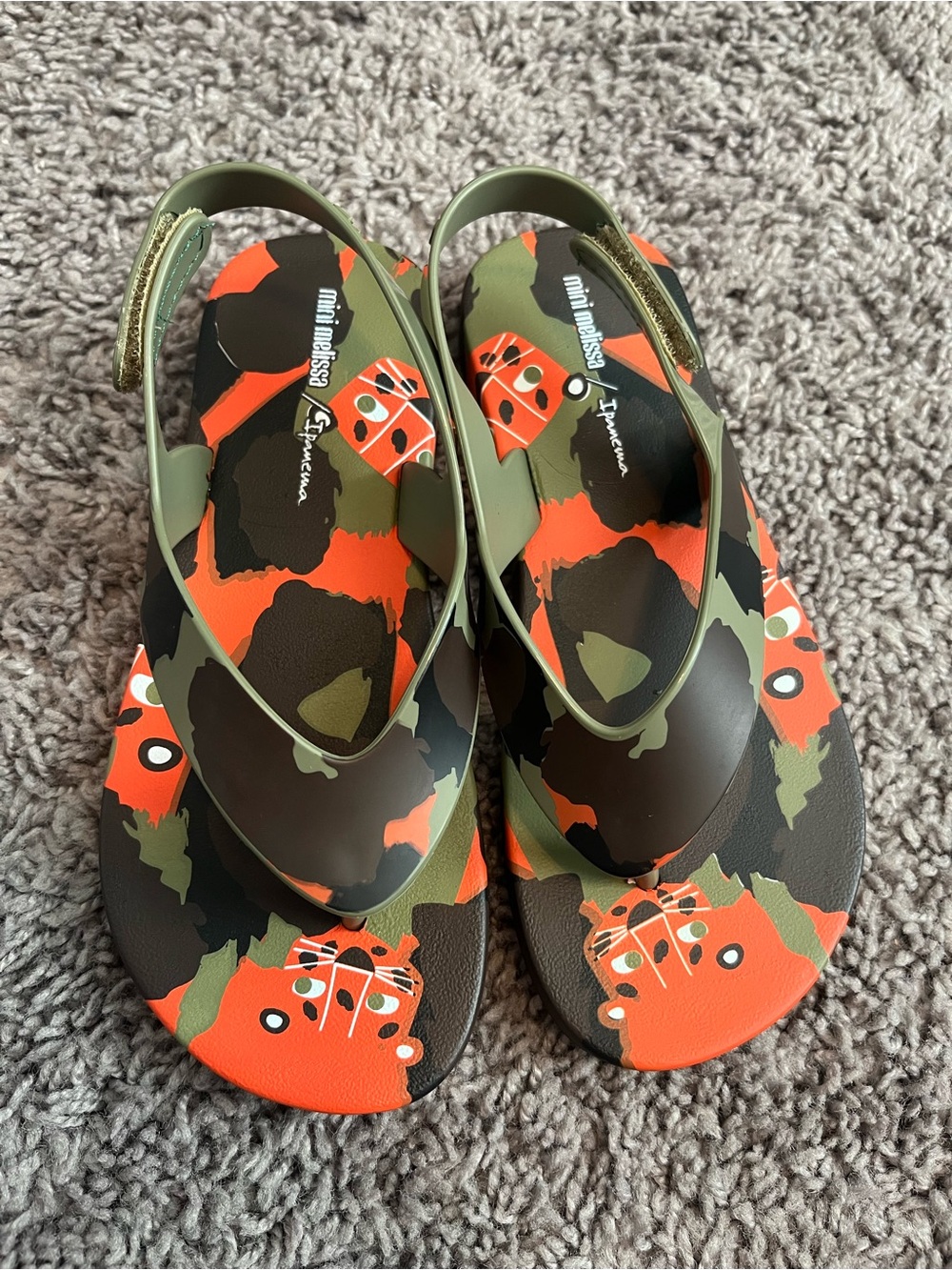 Mini Melissa + Impanema Sandals - Size 13